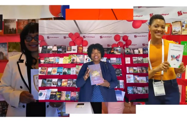 rm author handling a book